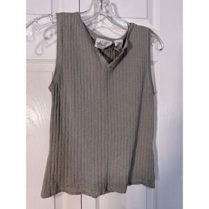 Kathie Lee Knit Tank Top Women's Size Small